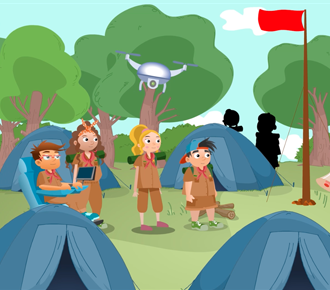 Camping and scouts